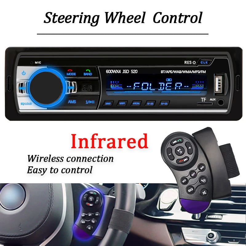 Autoradio 1 din stereo player