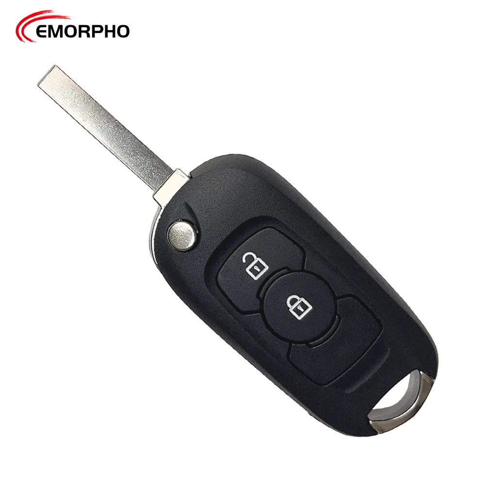 EMORPHO 315/434MHz ID46 PCF7941E Smart Flip Remote Key Car (2-3 pulsanti) per Opel, Vauxhall, Buick Verano, Excelle GT, Astra K