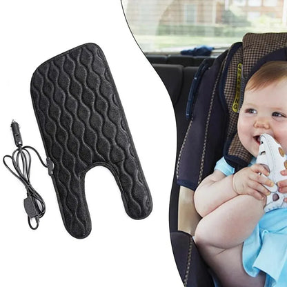 12V Heated Car Seat Cushion Cover For Kid Baby