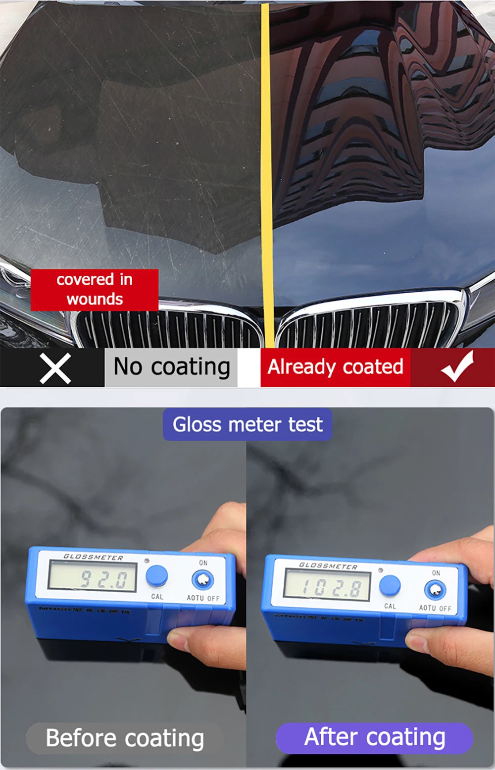 Ceramica per rivestimenti auto